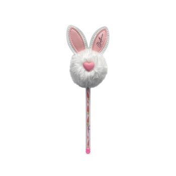 bolígrafo de conejo de peluche